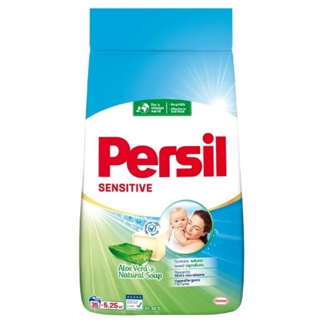 Пральний порошок Persil автомат Сенсітів, 5,25 кг – фото, отзывы ...
