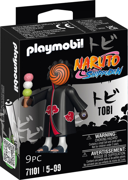 Фігурка Playmobil Naruto Shippuden Tobi 7.5 см (4008789711014) - зображення 1