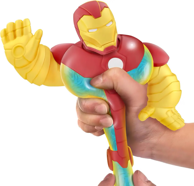Figurka Moose Toys Heroes of Goo Jit Zu Marvel The Invincible Iron Man 11.5 cm (0630996413708) - obraz 3