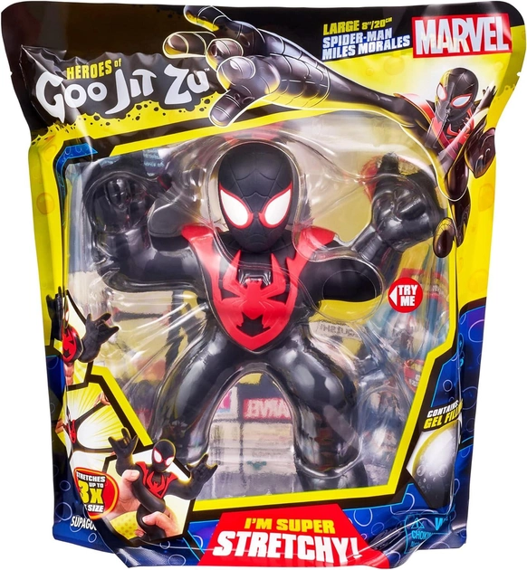 Figurka Moose Toys Heroes of Goo Jit Zu Marvel Spider-Man Miles Morales 11.5 cm (0630996426210) - obraz 1