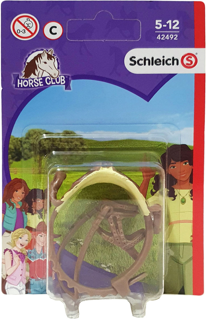 Akcesoria do figurek Schleich Horse Club Saddle Bridle Sarah Mystery (4059433572819) - obraz 1