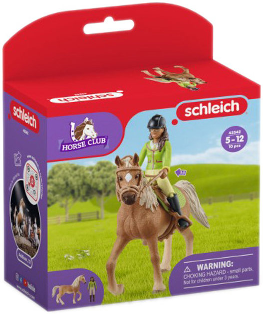 Zestaw figurek Schleich Horse Club Sarah Mystery (4059433574332) - obraz 1
