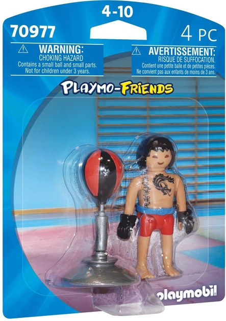 Фігурка Playmobil Playmo-Friends Kick Вoxer 7.5 см (4008789709776) - зображення 1