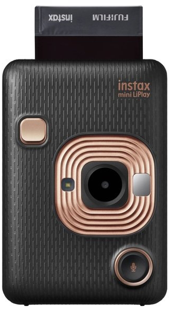 Камера миттєвої зйомки Fujifilm Instax Mini Liplay Elegant Black (16631801) - зображення 3