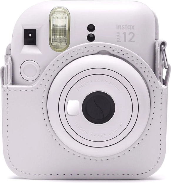 Чохол для камери Fujifilm Instax Mini 12 Case Clay White (8720094751948) - зображення 2