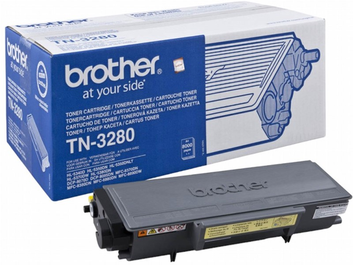 Toner Brother TN-3280 Black (4977766665988) - obraz 1