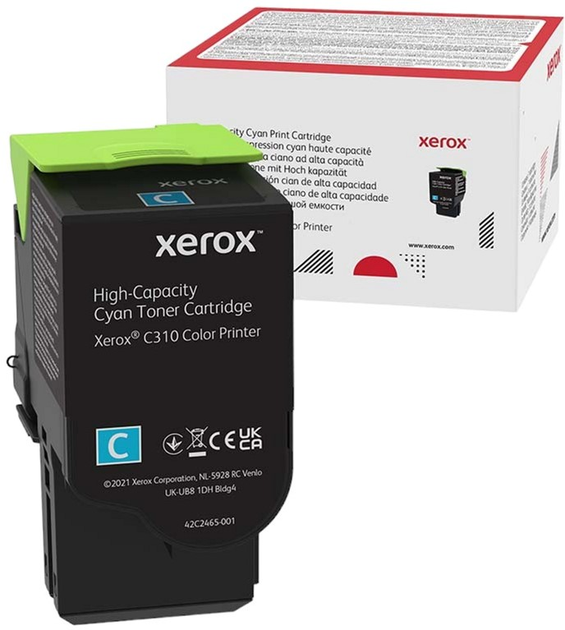 Тонер-картридж Xerox C310/C315 Cyan (95205068535) - зображення 1