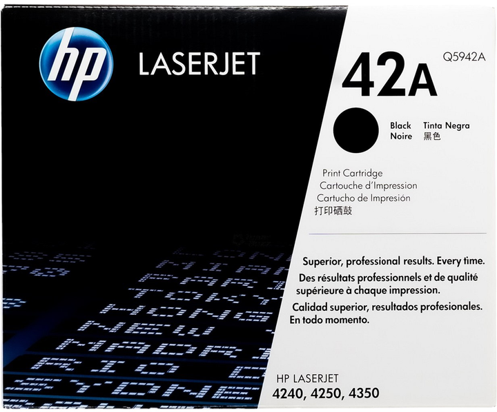 Toner HP 42A Q5942A Black (829160221755) - obraz 1