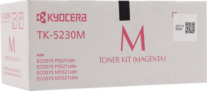 Тонер-картридж Kyocera TK-5230M Magenta (6329830373868) - зображення 2