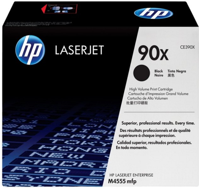 Toner HP 90X CE390X Black (884962517765) - obraz 1