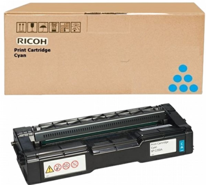 Toner Ricoh SP C252 Cyan (4961311889783) - obraz 2