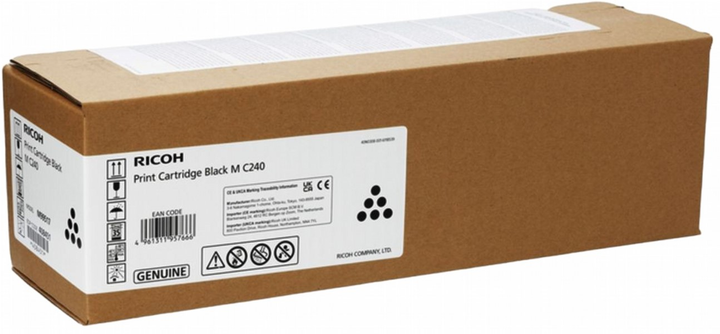 Toner Ricoh M C240 Black (4961311957666) - obraz 2