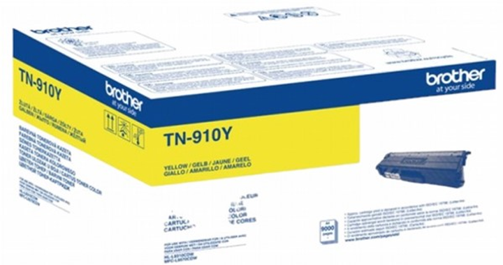 Toner Brother TN-910Y Yellow (4977766771870) - obraz 1