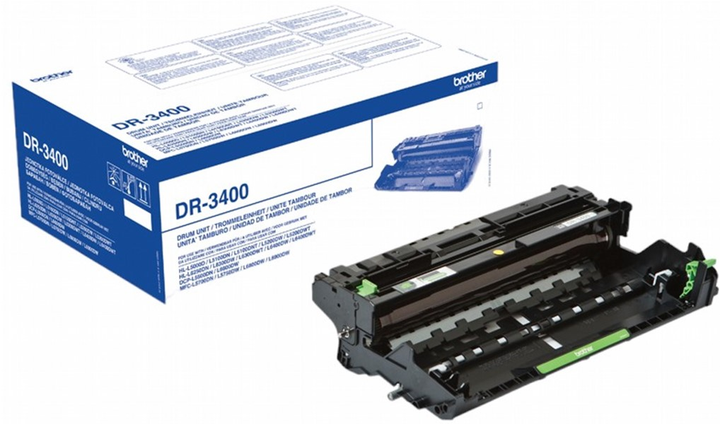 Toner bęben Brother DR-3400 Black (4977766755757) - obraz 1