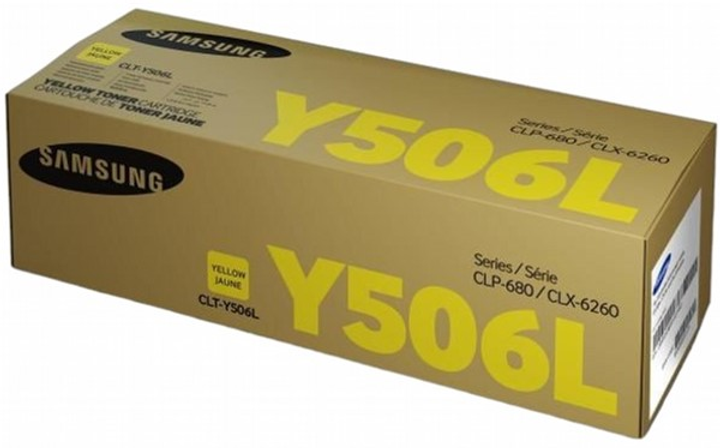 Тонер-картридж Samsung CLT-Y506L Yellow (191628462971) - зображення 1