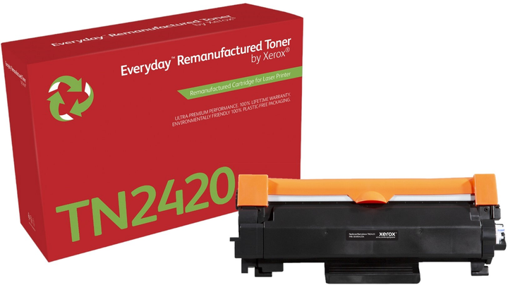 Toner cartridge Xerox Everyday do Brother TN-2420 Black (95205064681) - obraz 1