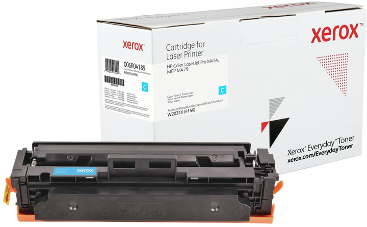 Toner cartridge Xerox Everyday do HP 414X Cyan (952050645376) - obraz 1