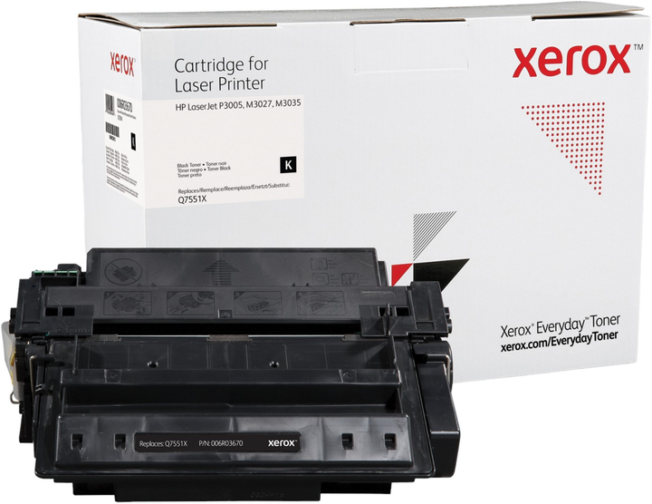 Тонер-картридж Xerox Everyday для HP Q7551X Black (95205894967) - зображення 1