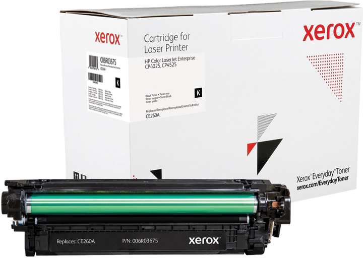 Тонер-картридж Xerox Everyday для HP CE260A Black (95205894134) - зображення 1