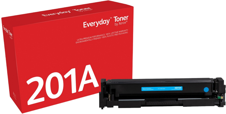 Toner Xerox Everyday do HP 201A Cyan (95205894271) - obraz 1