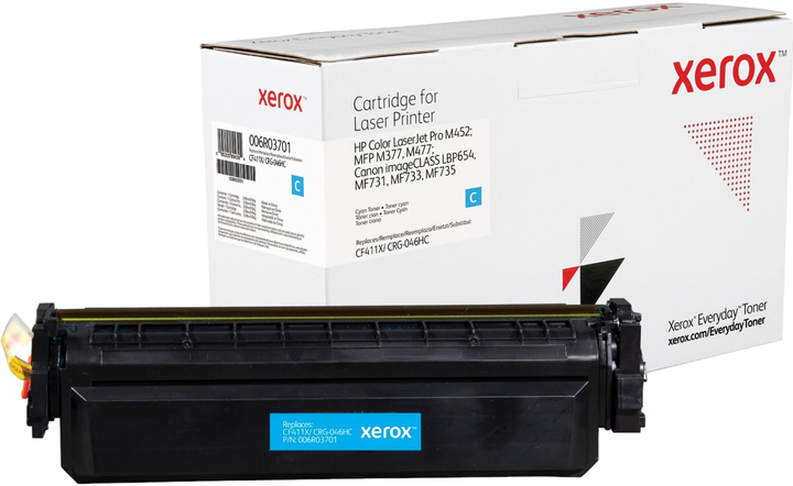 Toner cartridge Xerox Everyday do HP 410X Cyan (95205894394) - obraz 1