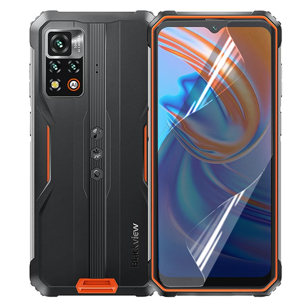 Протиударна гідрогелева плівка Hydrogel Film для Blackview BV9200, Transparent - Фото 1 Протиударна гідрогелева плівка Hydrogel Film для Blackview BV9200, Transparent - зображення 1