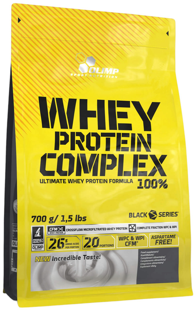 Протеїн Olimp Whey Protein Complex 700 г Лимонний пиріг (5901330048678) - зображення 1