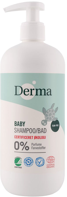 Szampon i mydło do kąpieli Derma Eco Baby Shampoo/Bath 500 ml (5709954038125) - obraz 1