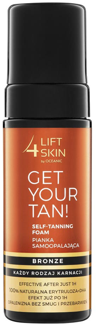 Pianka samoopalająca Lift4Skin Get Your Tan! 150 ml (5900116077529) - obraz 1