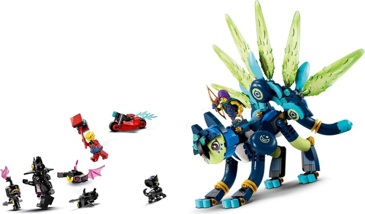 Конструктор Lego Dreamzzz Зоуи и котосова Зиан 71476 – игрушки с