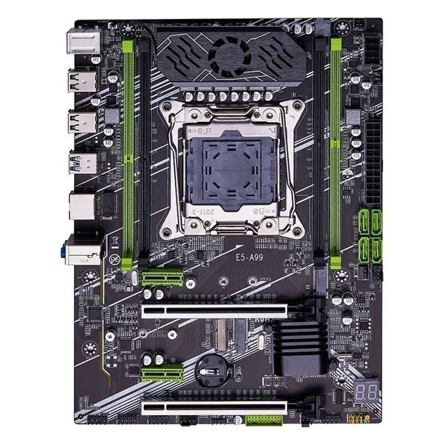 Материнска плата Qiyida X99 E5 A99 LGA 2011-3 - зображення 3