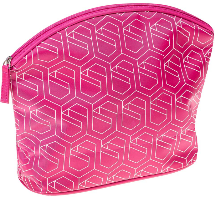 Kosmetyczka Inter Vion Geometric Magenta (5902704180024) - obraz 1