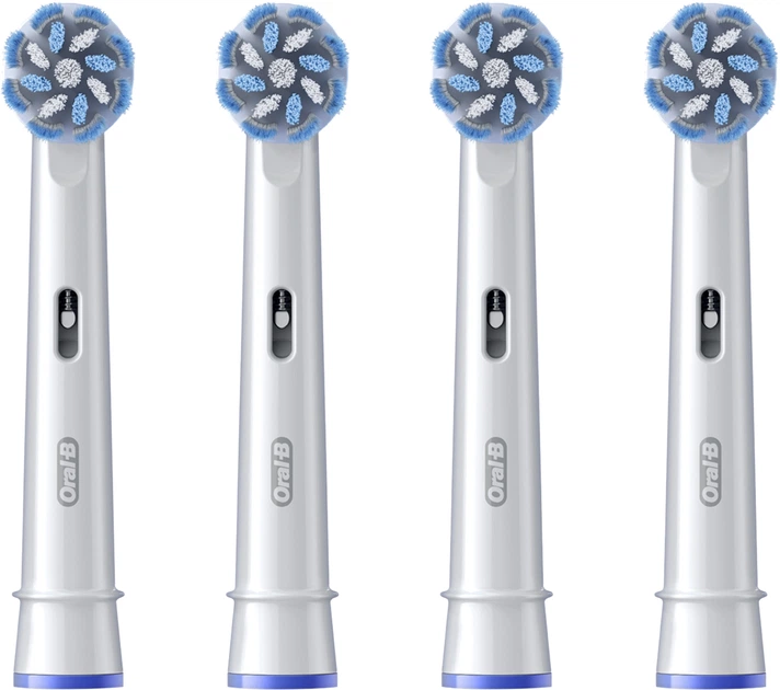 Końcówki do szczoteczki elektrycznej Oral-B Pro Sensitive Clean, 4 szt. białe (8006540847961) - obraz 3