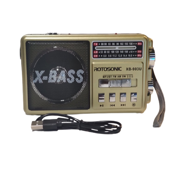 Радіоприймач Rotosonic XB-903U Bluetooth USB - зображення 1