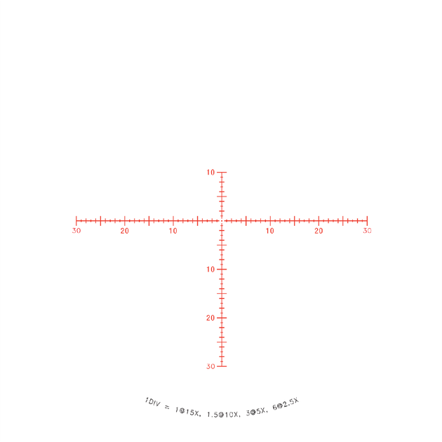 Прицел TRIJICON Credo HX 2.5-15x56 MOA 30 мм Crosshair SFP Red - изображение 2