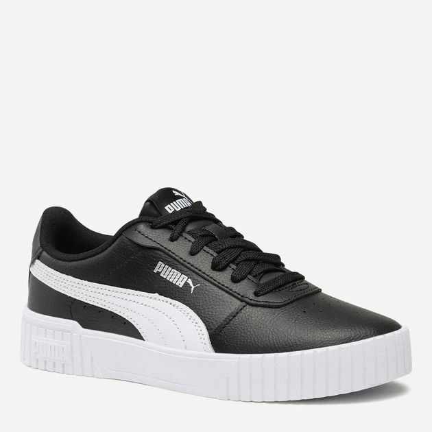 Женские кеды низкие Puma Carina 2.0 38584910 38 (5UK) 24 см Puma Black-Puma White-Puma Silver (4065452633660) - изображение 2