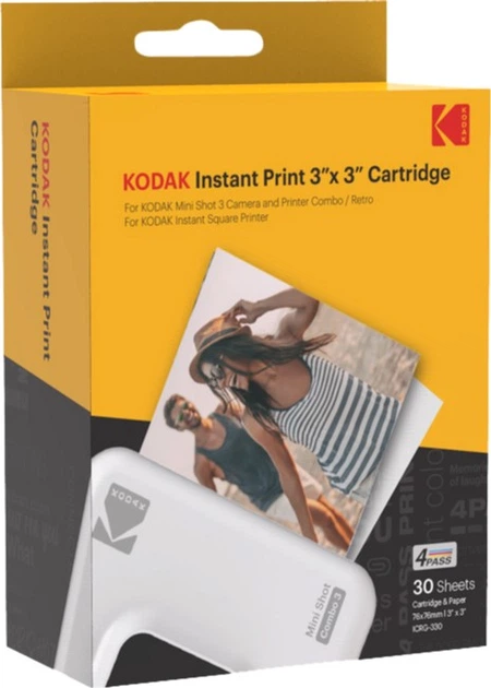 Kaseta do aparatu Kodak 3x3" 30 szt. (ICRG-330) - obraz 3