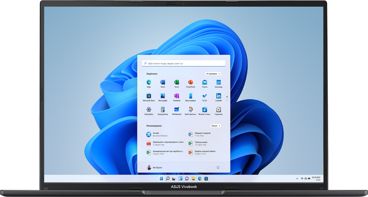 Ноутбук Asus Vivobook 16 X1605VA-MB146W (90NB10N3-M005M0) Indie Black - зображення 2
