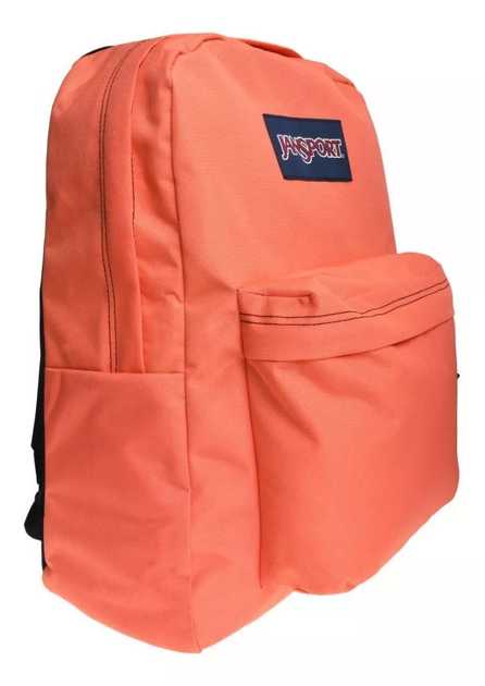 Міський рюкзак 25L Jansport Superbreak кораловий - Фото 5 Міський рюкзак 25L Jansport Superbreak кораловий - изображение 5
