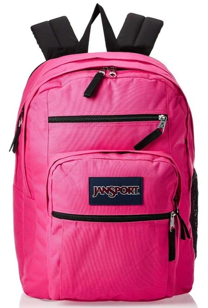 Міський рюкзак 34L Jansport Backpack Big Student рожевий - зображення 6