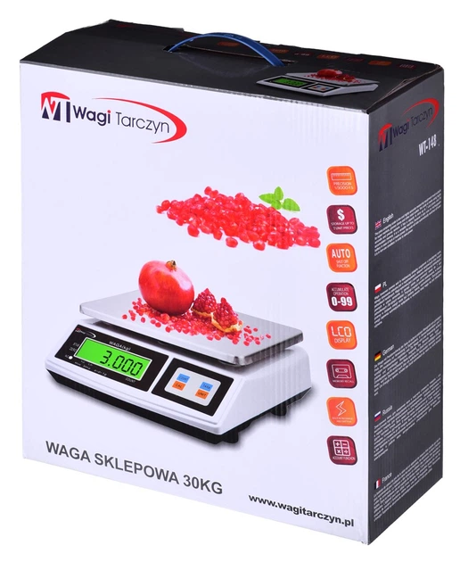Wagi sklepowe Wagi Tarczyn WT-148 (5905481540302) - obraz 10
