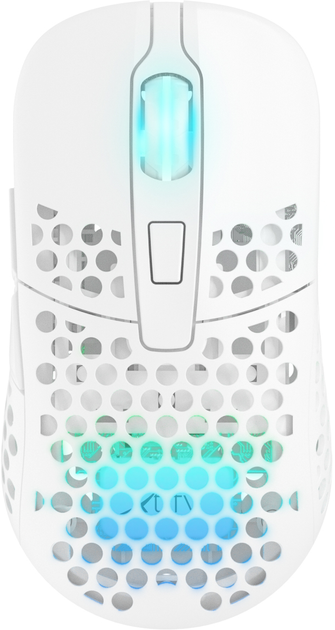Миша Xtrfy M42 RGB Wireless White (M42W-RGB-WHITE) - зображення 1