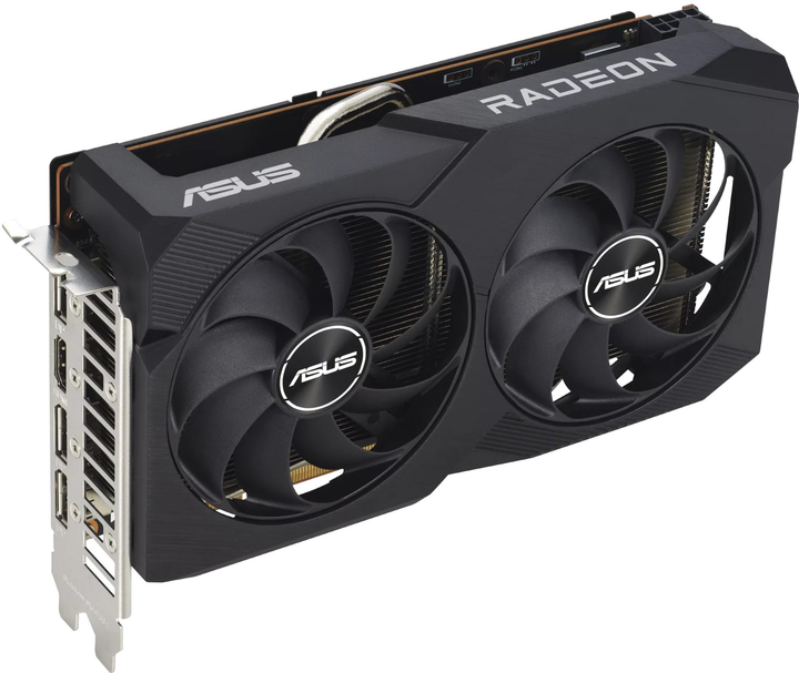 Karta graficzna Asus PCI-Ex Radeon RX 7600 Dual V2 OC Edition 8GB GDDR6 (128bit) (2280/18000) (HDMI, 3 x DisplayPort) (90YV0IH2-M0NA00) - obraz 4