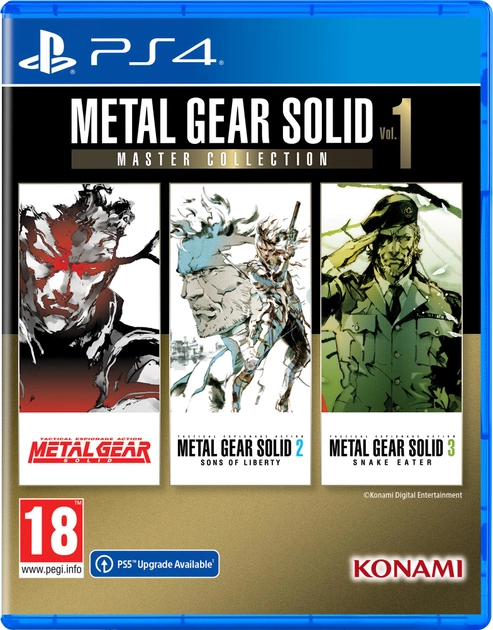Gra na PS4 Metal Gear Solid Master Collection Tom 1 (płyta Blu-ray) (4012927105771) - obraz 1