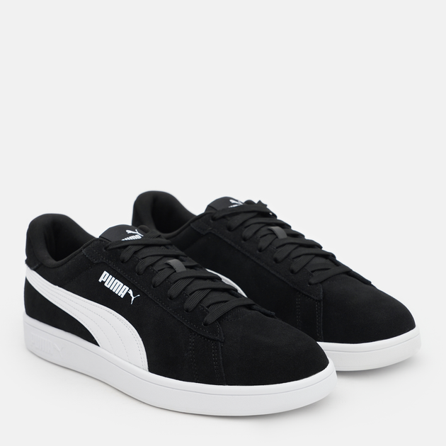 Мужские кеды низкие Puma Smash 3.0 39098401 45 (10.5UK) 29.5 см Puma Black-Puma White (4065452493158) 
