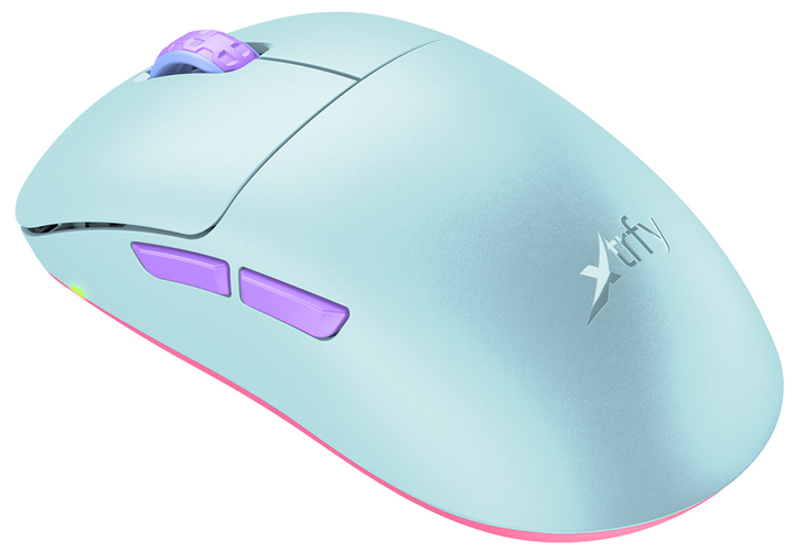 Mysz Xtrfy M8 Wireless Frosty Mint (M8W-RGB-MINT) - obraz 2