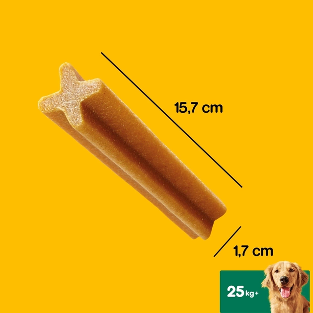 Przysmaki dla psów dużych ras Pedigree Denta Stix Maxi 4 x 7 szt (5998749110027) - obraz 2