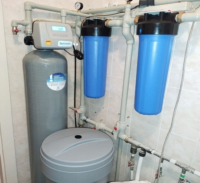 Фильтр обезжелезивания и умягчения воды Ecosoft FK1054 CЕMIXA - изображение 3