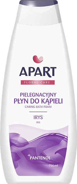 Płyn do kąpieli Apart Natural Floral Care pielęgnacyjny irys 750 ml (5900931031294) - obraz 1