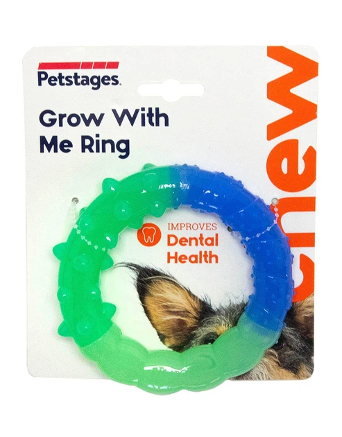 Игрушка для собак Petstages Orka Grow With Me Ring (Орка кольцо) комбинированное 12см (pt68028) - Фото 2 Игрушка для собак Petstages Orka Grow With Me Ring (Орка кольцо) комбинированное 12см (pt68028) - изображение 2